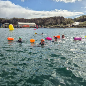 Open water swimming sessions near Bristol.