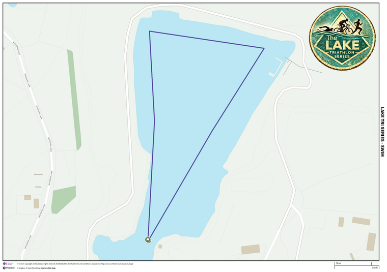 Swim Route Map