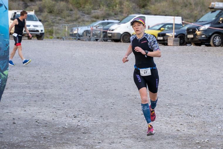 Race 1, the debut of The Lake Triathlon Series 2026. Picture: Carl Hewlett.