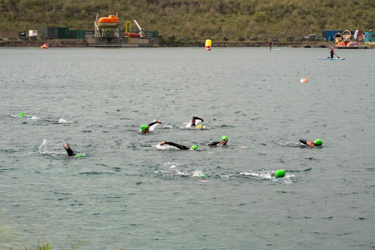 Race 1, the debut of The Lake Triathlon Series 2026. Picture: Carl Hewlett.