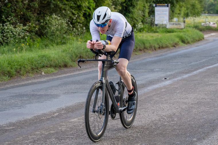 Race 1, the debut of The Lake Triathlon Series 2026. Picture: Carl Hewlett.