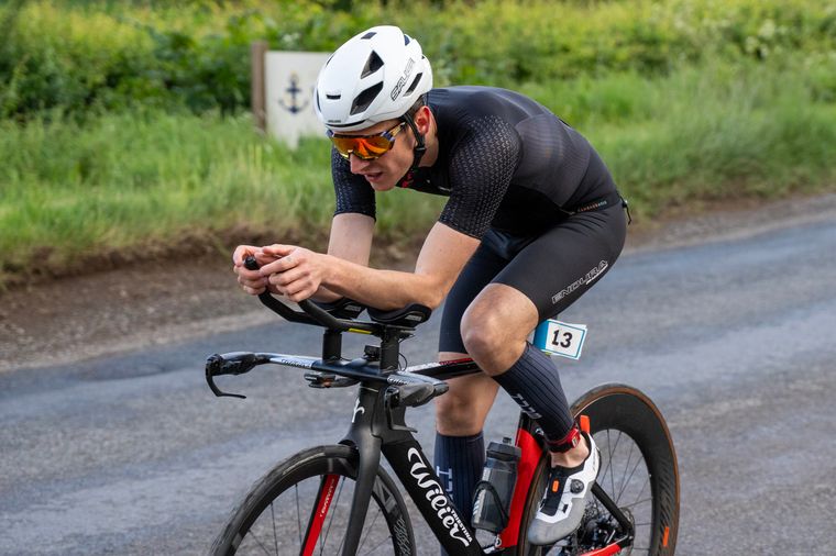 Race 1, the debut of The Lake Triathlon Series 2026. Picture: Carl Hewlett.