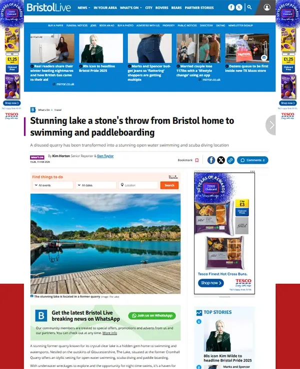 The Lake in the press