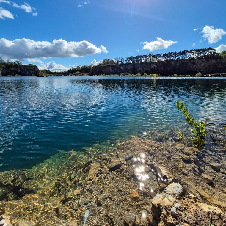 Clear water at The Lake