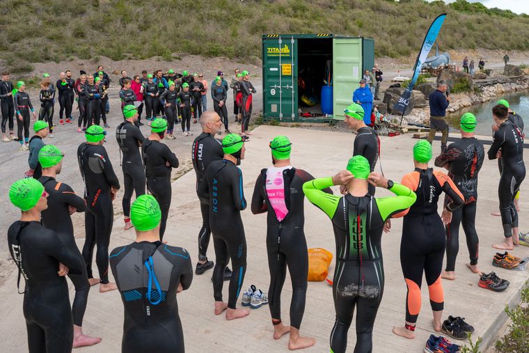 Race 1, the debut of The Lake Triathlon Series 2026. Picture: Carl Hewlett.