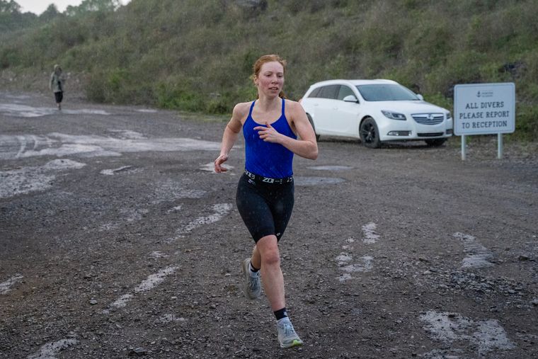 Race 1, the debut of The Lake Triathlon Series 2026. Picture: Carl Hewlett.