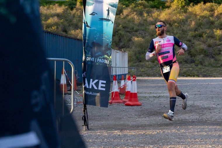 Race 1, the debut of The Lake Triathlon Series 2026. Picture: Carl Hewlett.