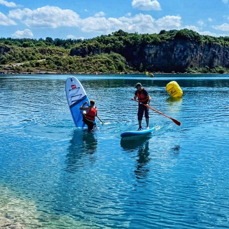 Paddleboarding at The Lake