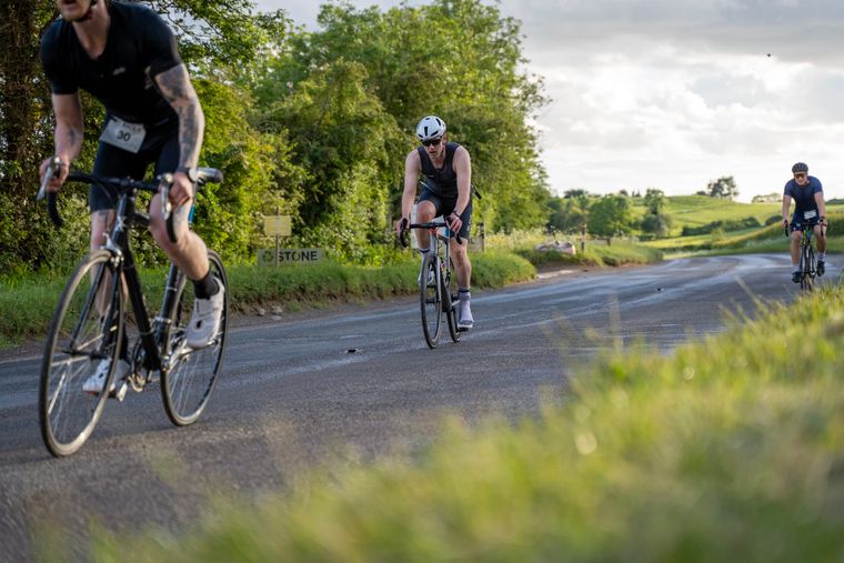 Race 1, the debut of The Lake Triathlon Series 2026. Picture: Carl Hewlett.