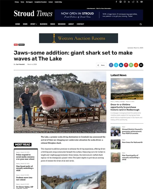 The Lake in the press