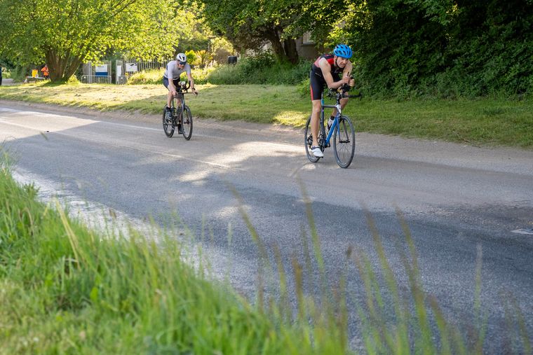 Race 1, the debut of The Lake Triathlon Series 2026. Picture: Carl Hewlett.